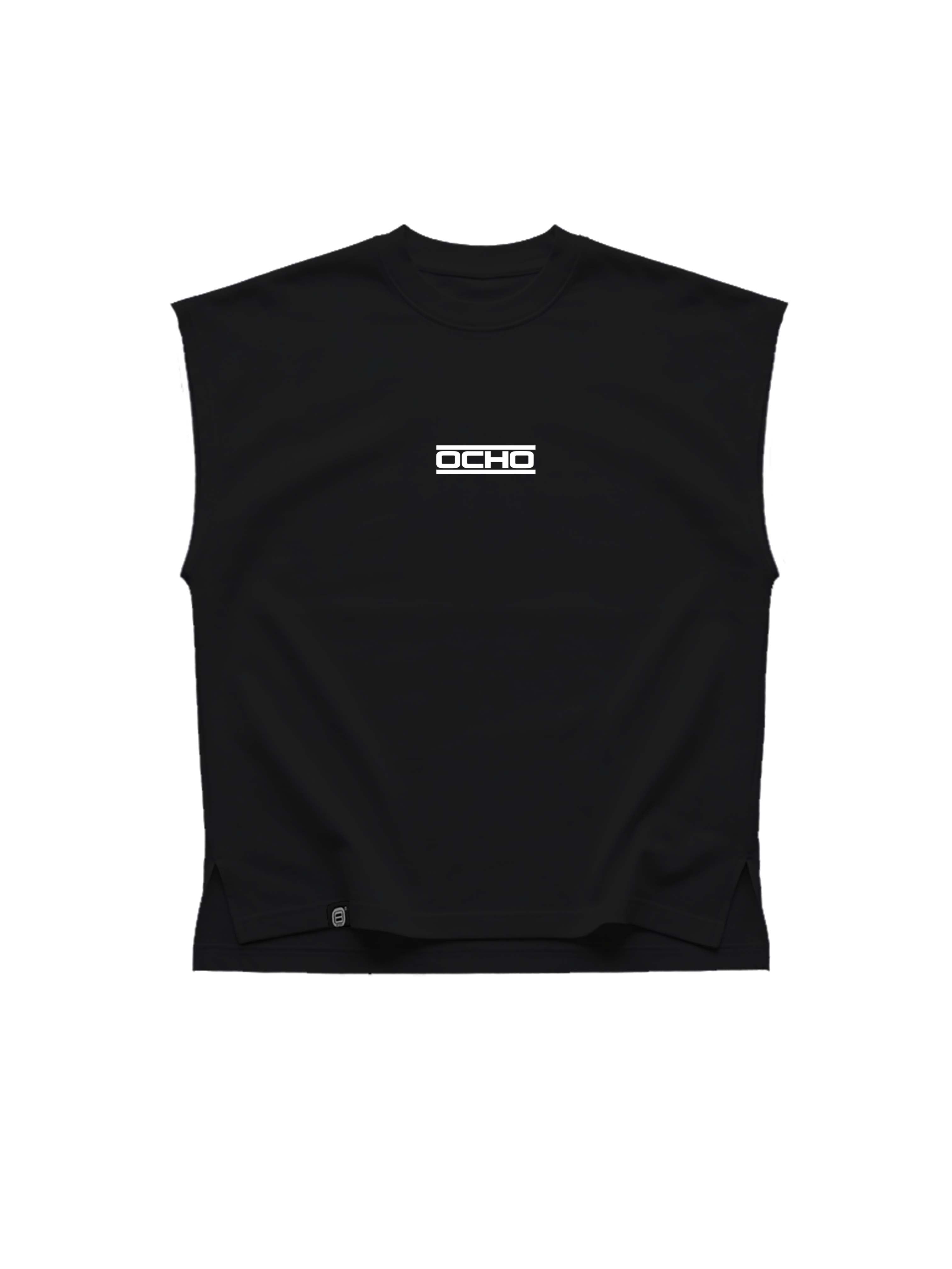 BASIC LOGO BLANCO - SIN MANGAS CAMISETA