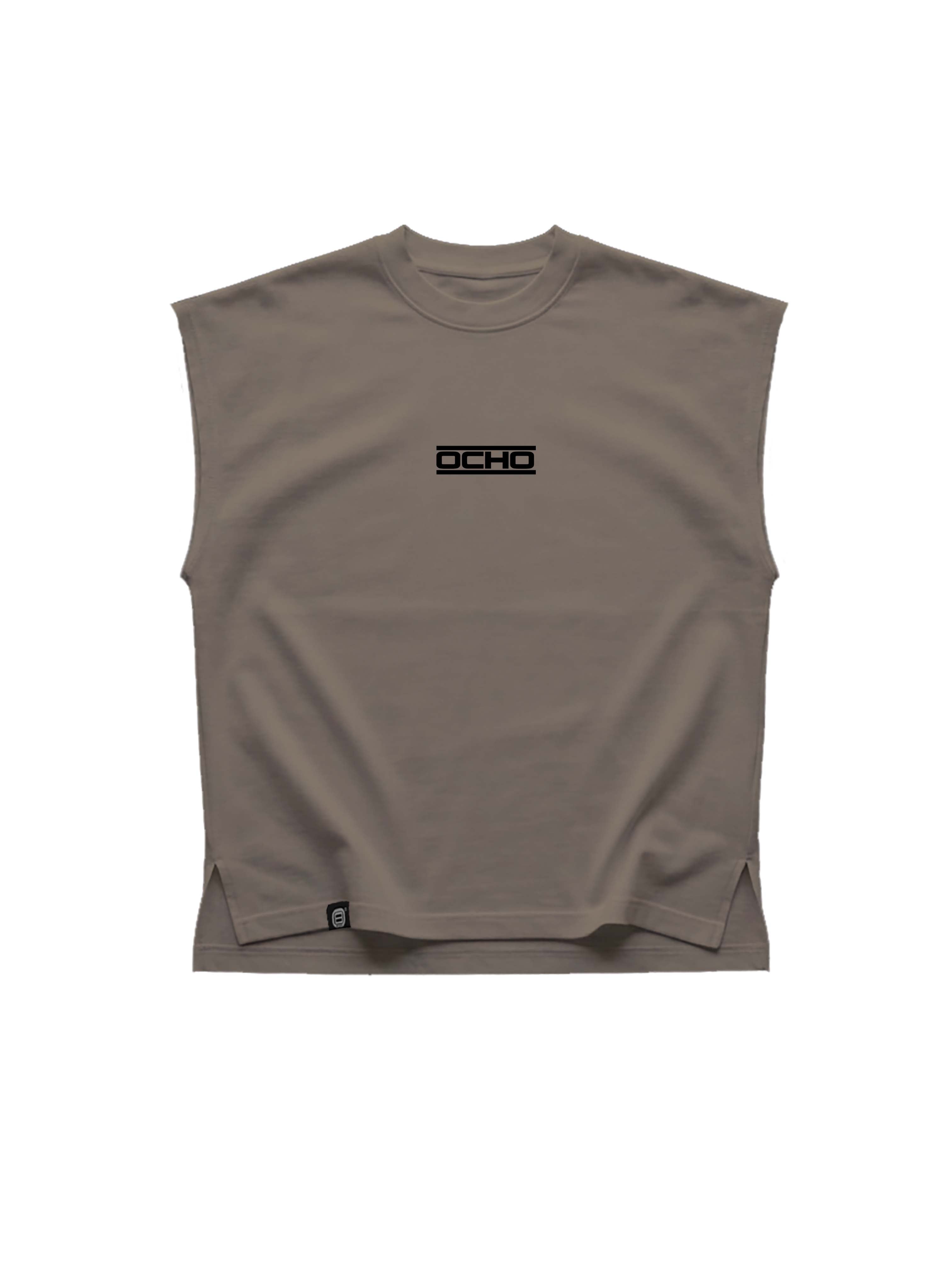 BASIC LOGO NEGRO - SIN MANGAS CAMISETA