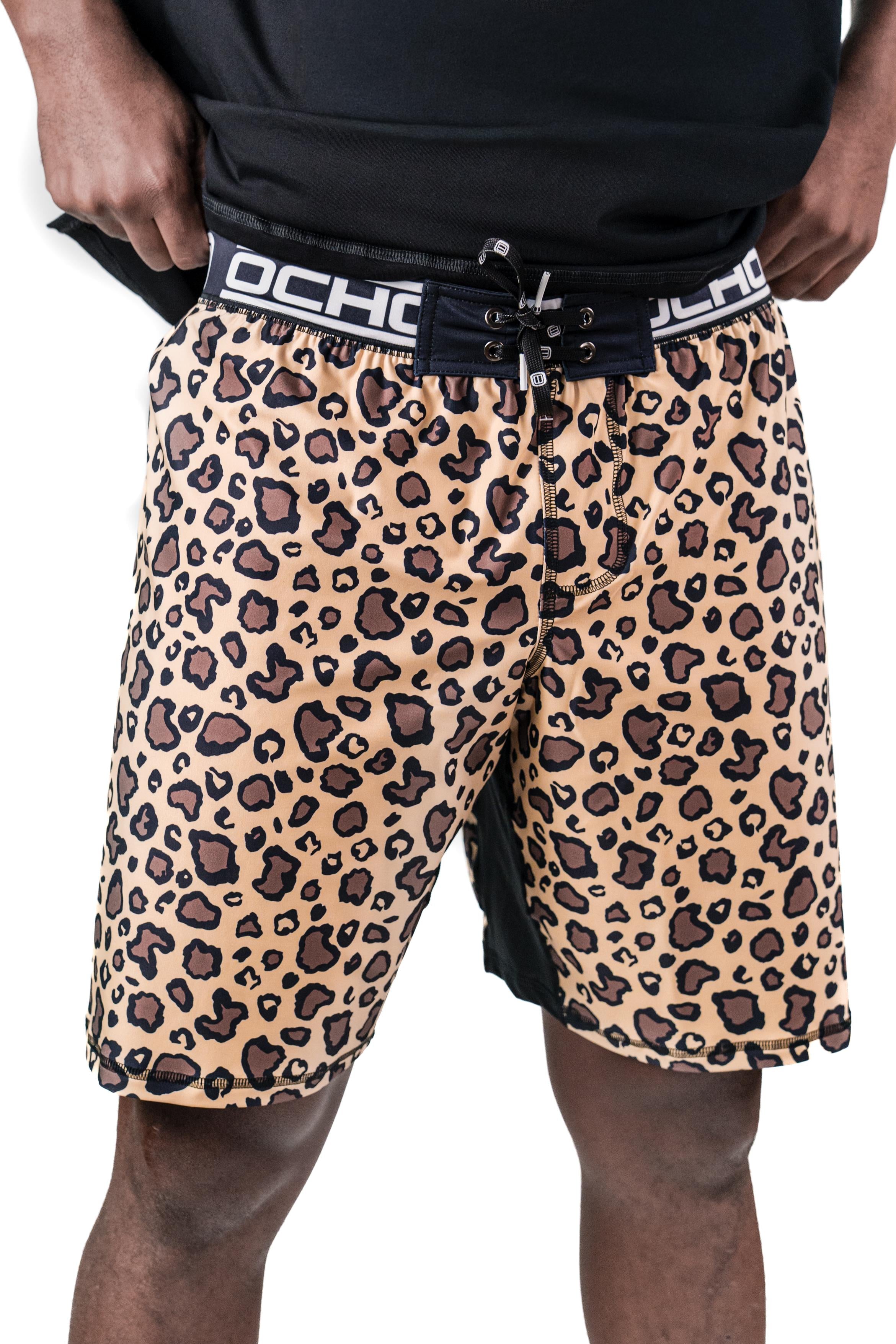 LEOPARD - ELASTANE PANTS