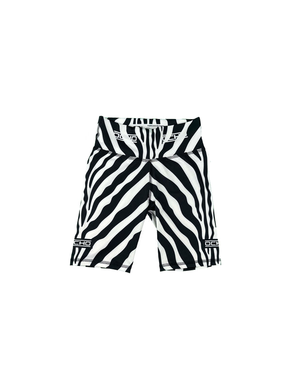 ZEBRA (HIGH WAIST) - CYCLING CUT TIGHTS