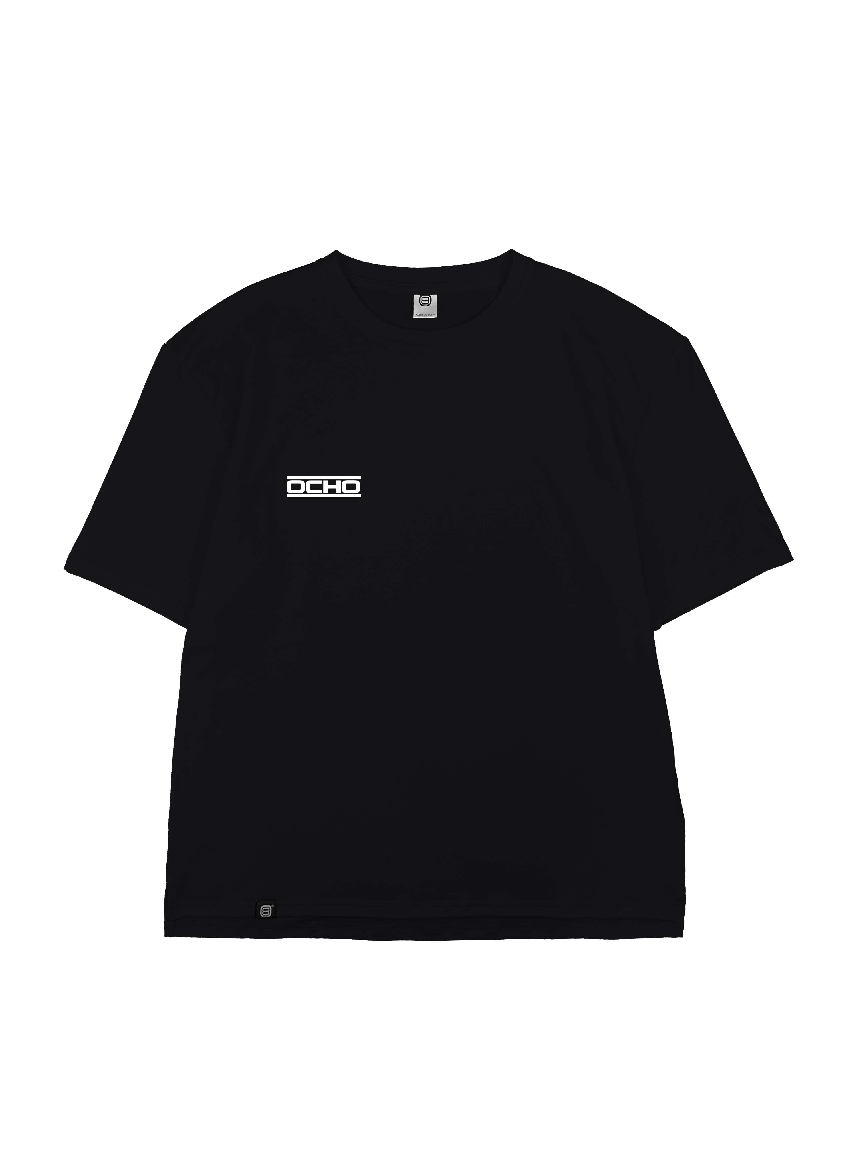 NEGRO - OVERSIZE CAMISETA