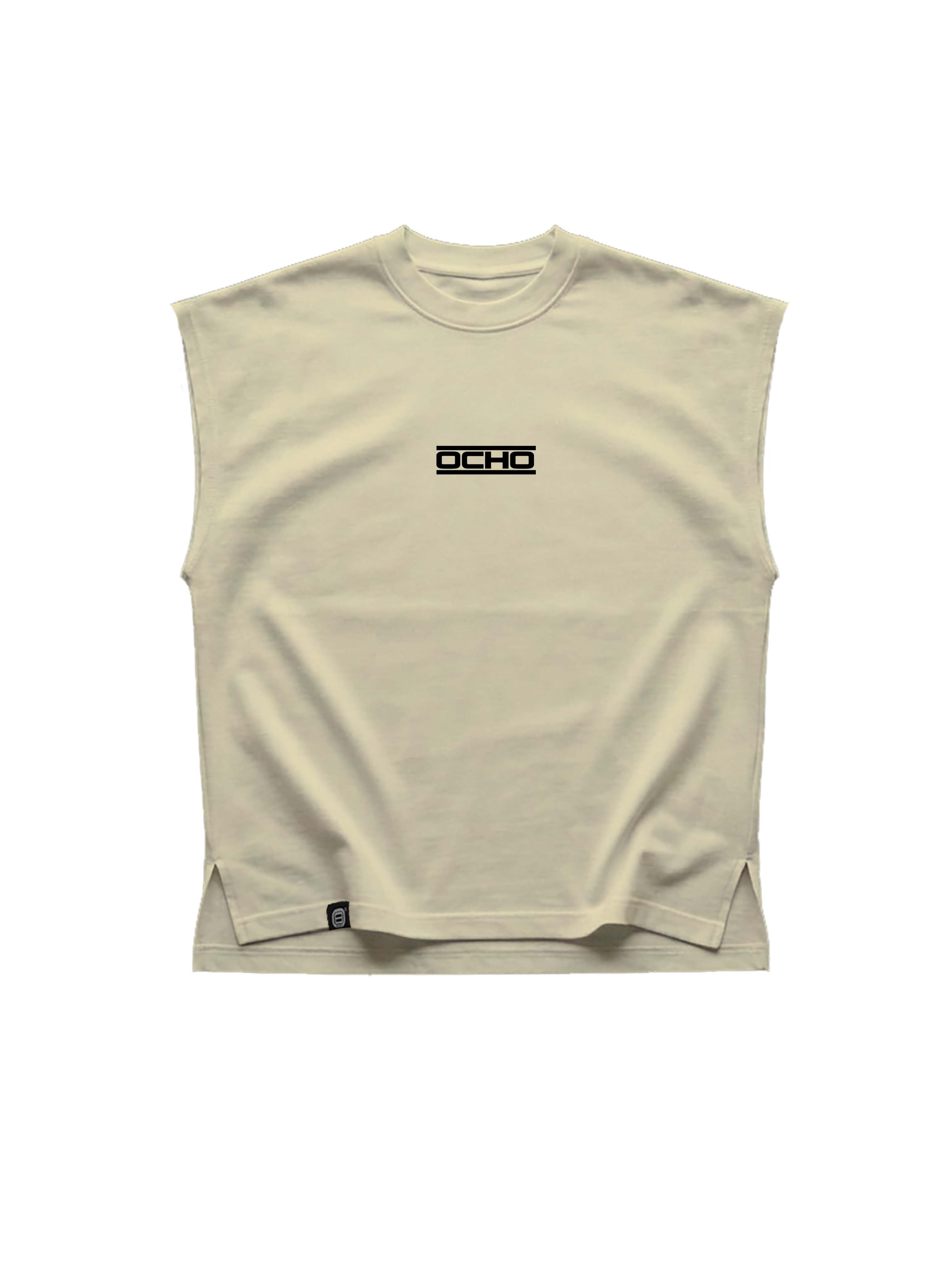 BASIC LOGO NEGRO -  SIN MANGAS CAMISETA