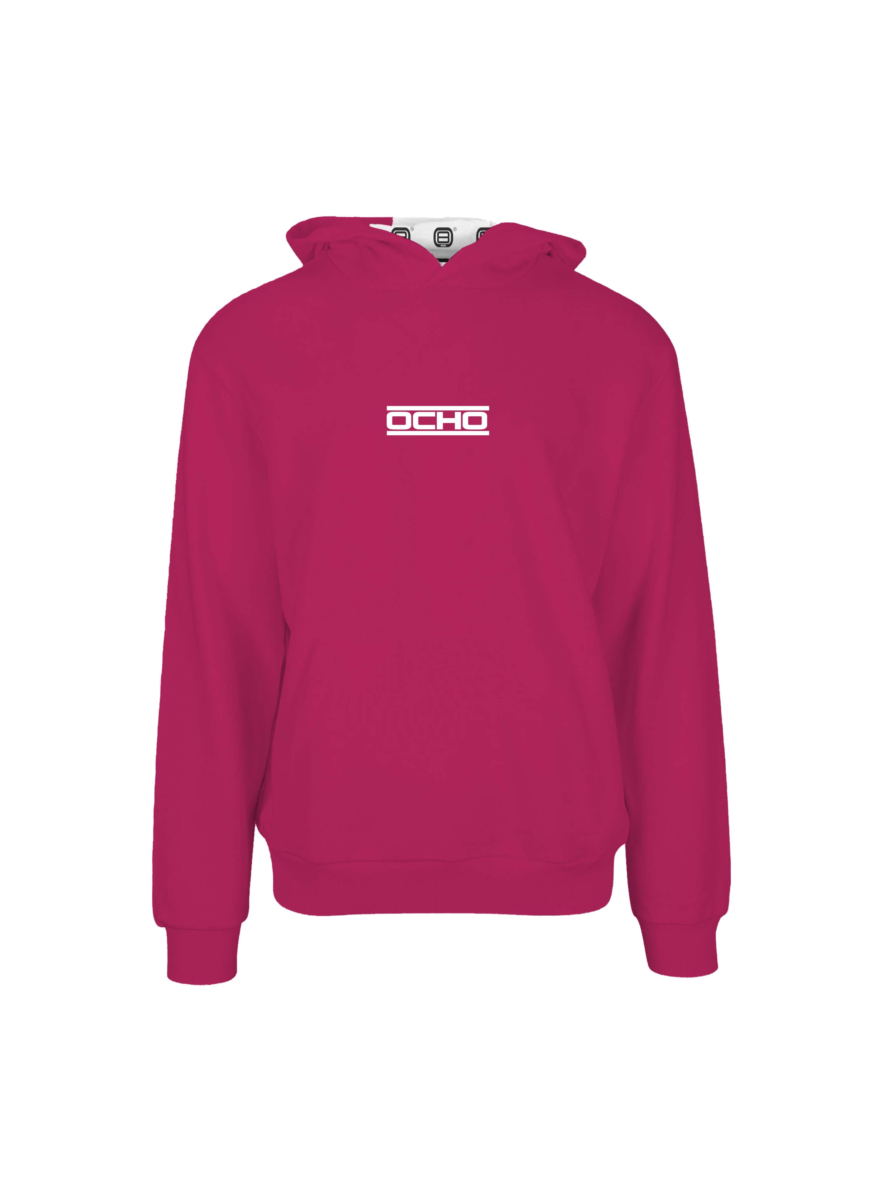 FUCSIA-SUDADERA CAPUCHA