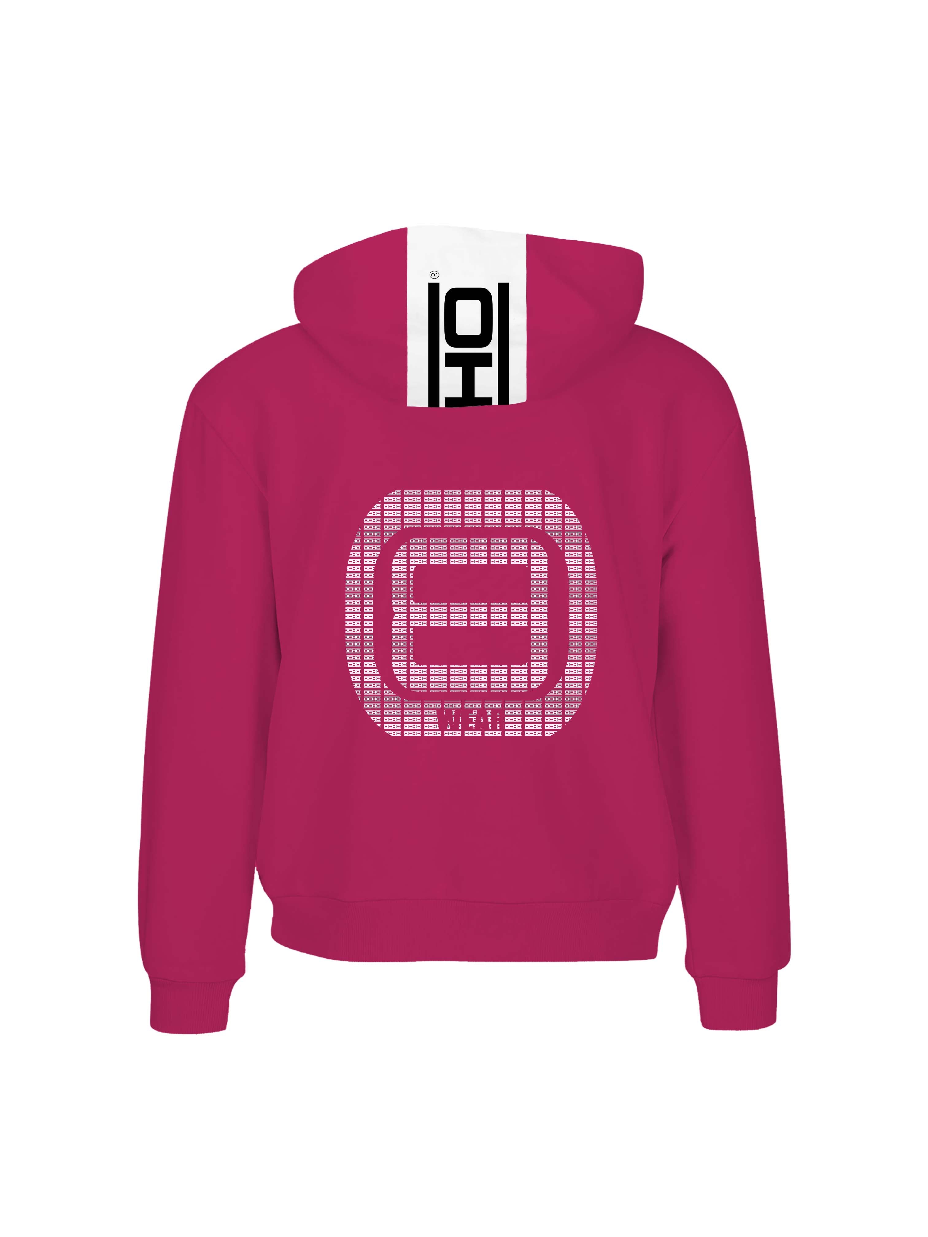 FUCSIA-SUDADERA CAPUCHA