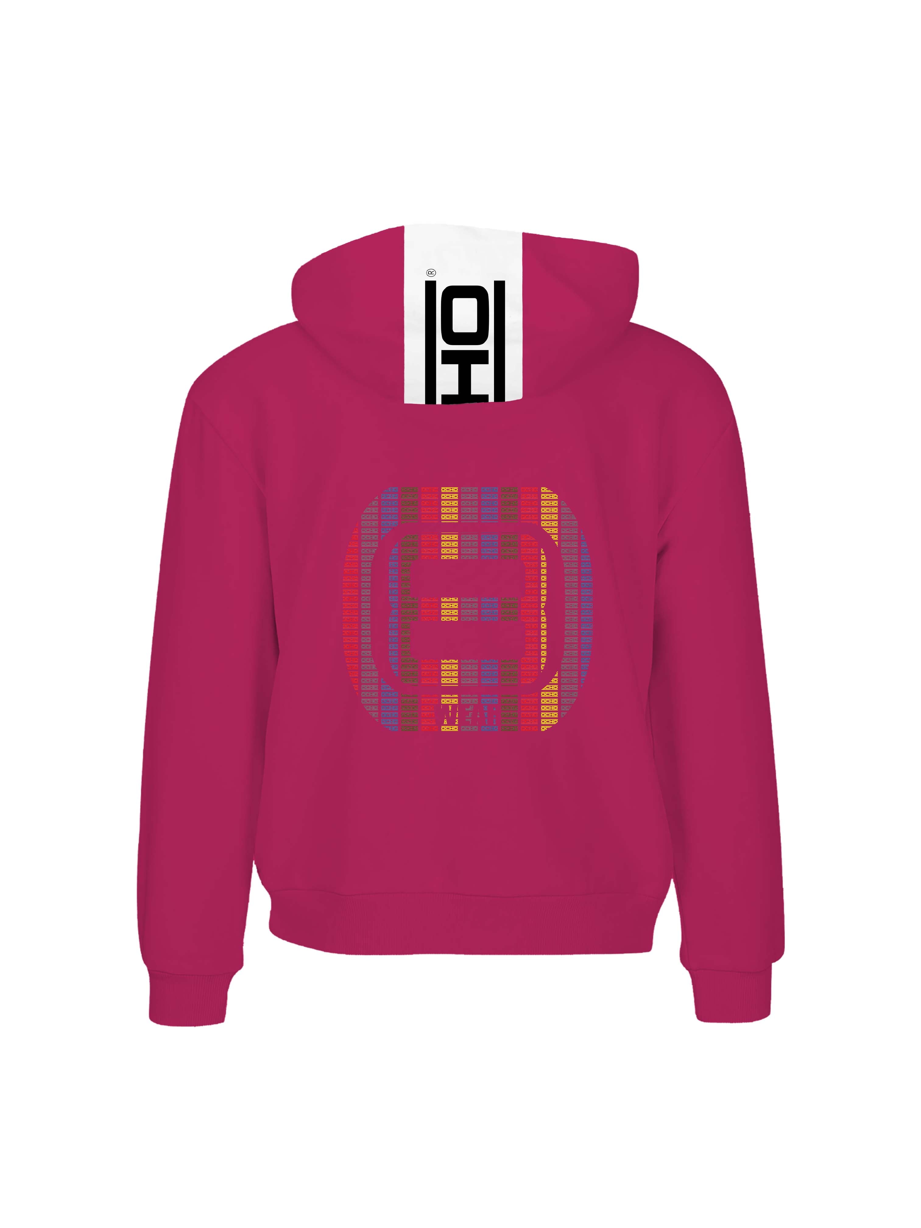 FUCSIA-SUDADERA CAPUCHA