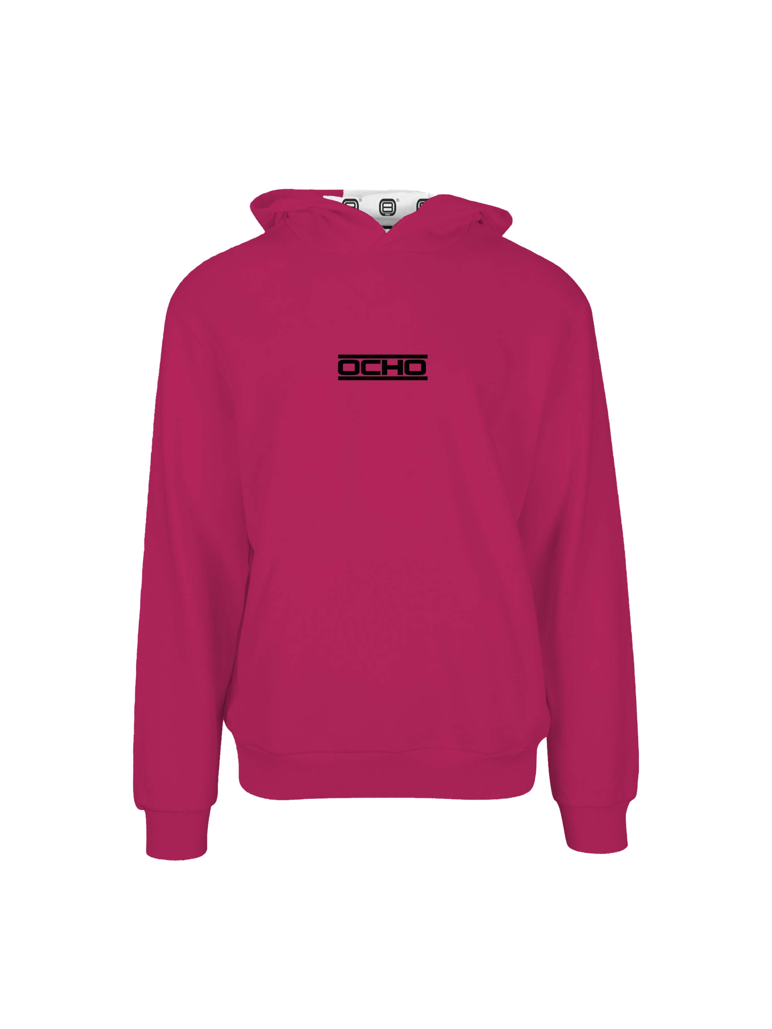 FUCSIA-SUDADERA CAPUCHA