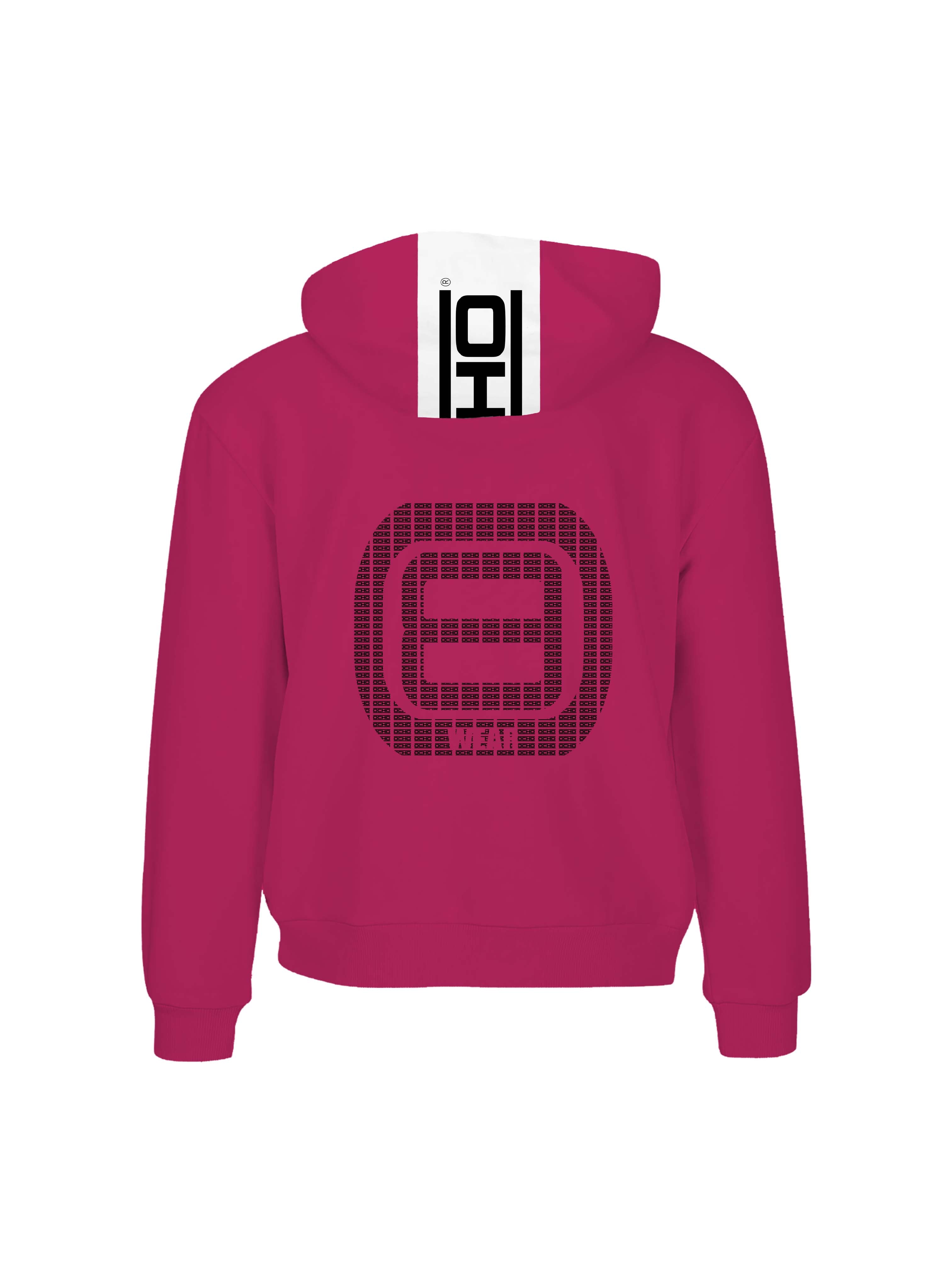 FUCSIA-SUDADERA CAPUCHA