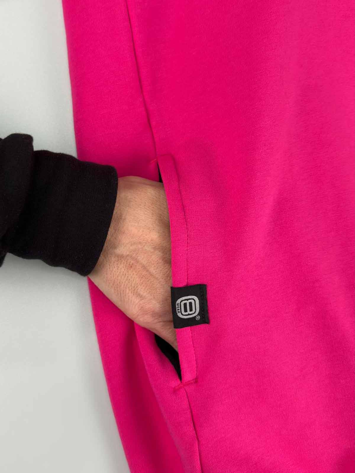 FUCSIA-SUDADERA CAPUCHA