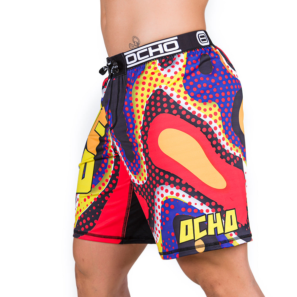 MULTICOLOR - ELASTAN PANTALONES