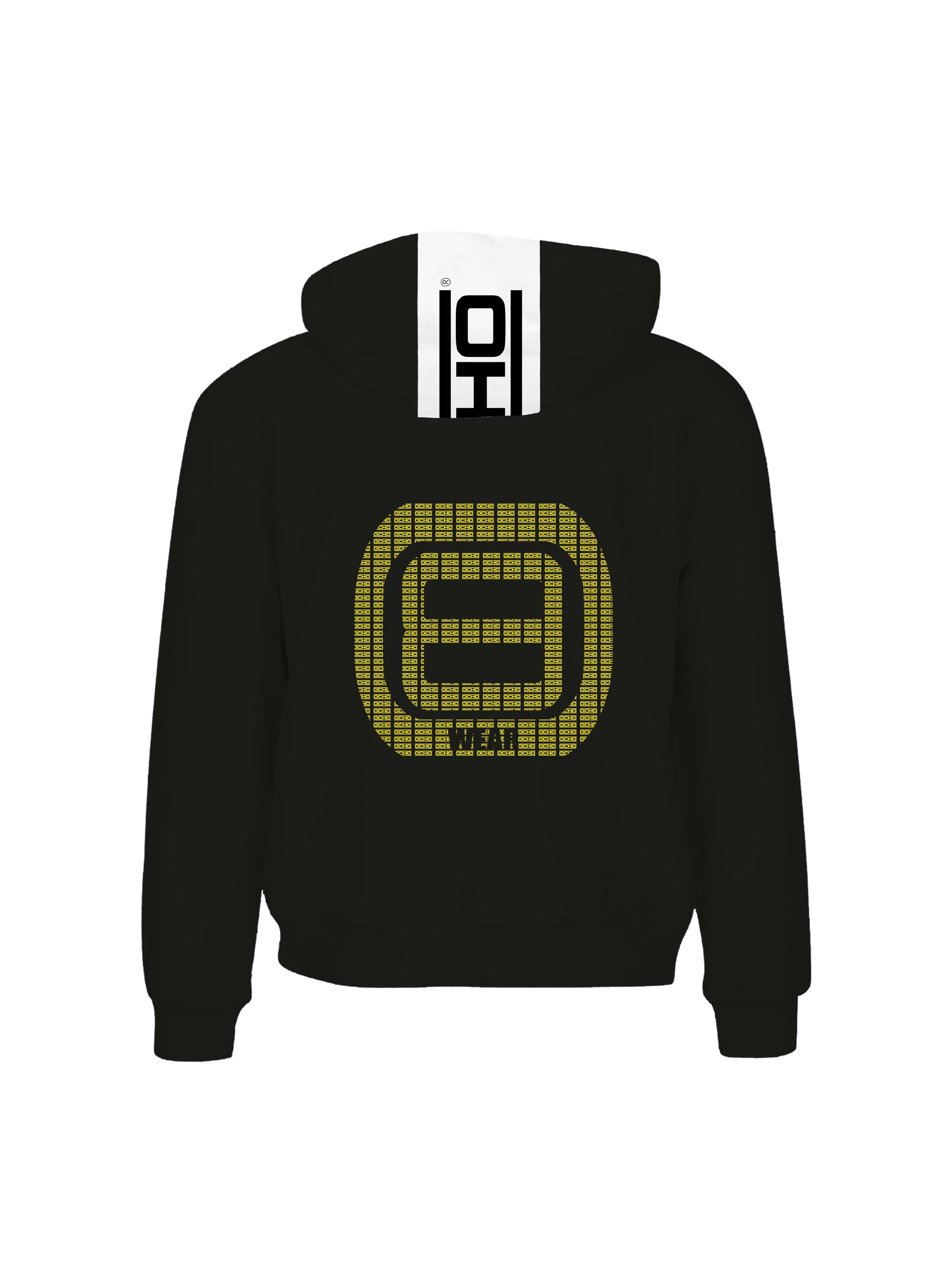 NEGRA-SUDADERA CAPUCHA