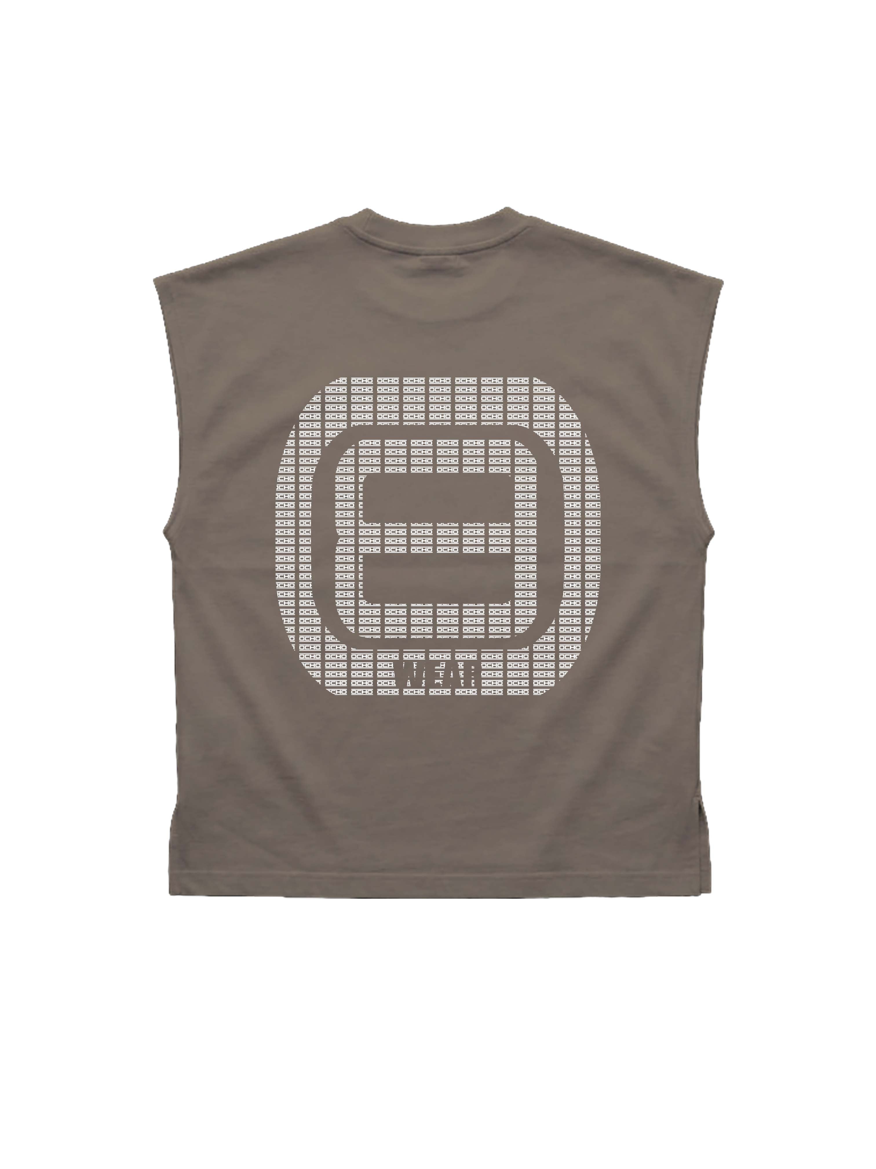 BASIC LOGO BLANCO -  SIN MANGAS CAMISETA