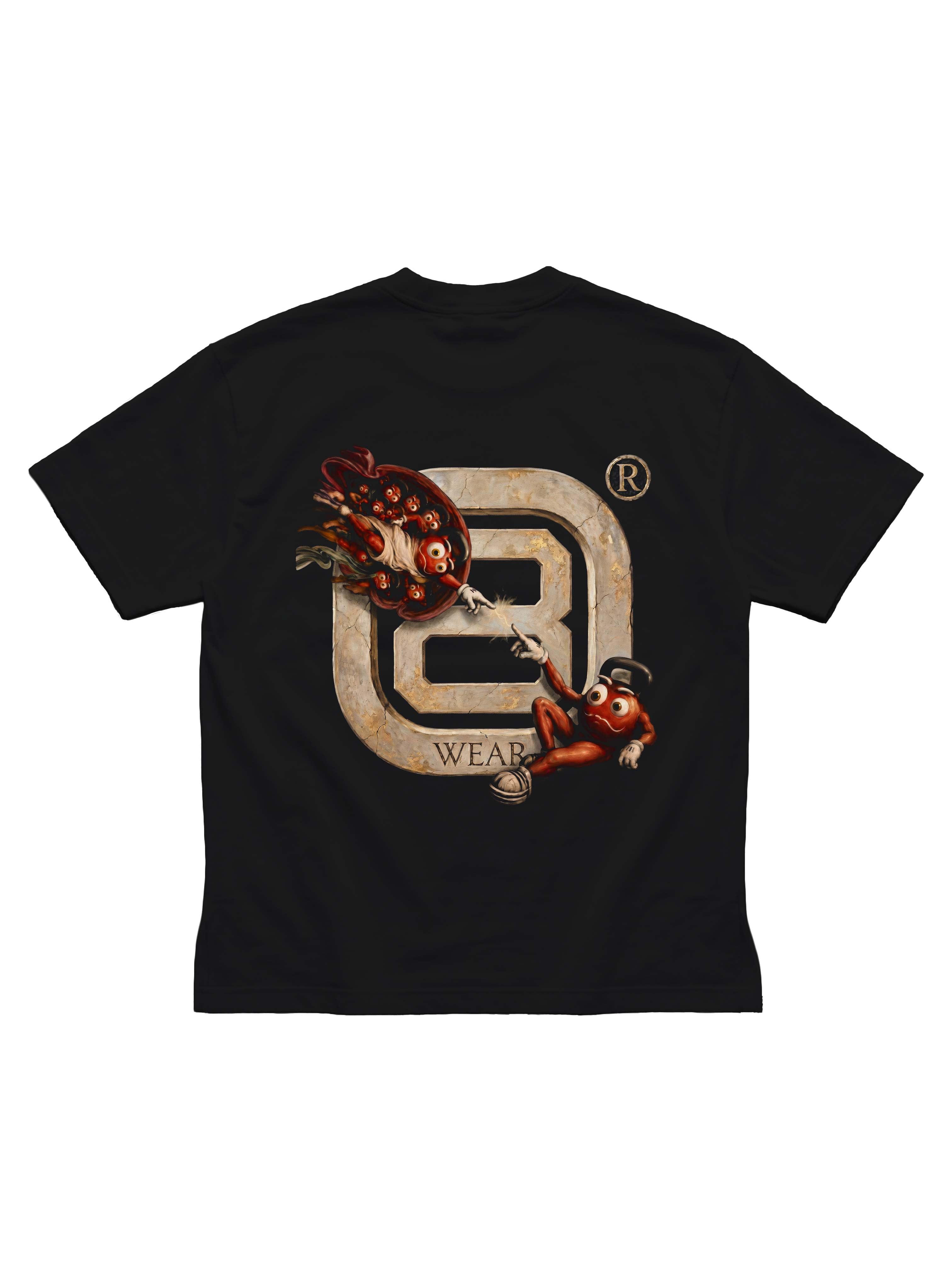 BLACK - OVERSIZE T-SHIRT